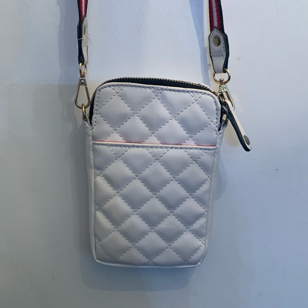 White Phone Crossbody Purse